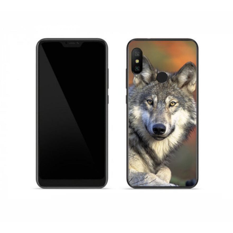 Gél tok mmCase a Xiaomi Mi A2 Lite készülékhez - farkas