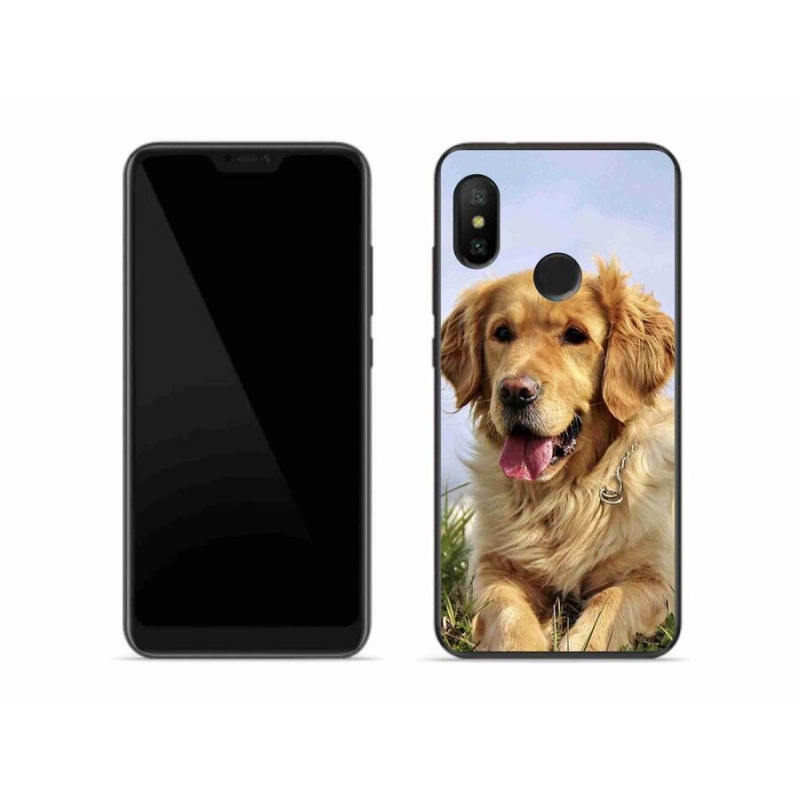Gél tok mmCase a Xiaomi Mi A2 Lite készülékhez - arany retriever