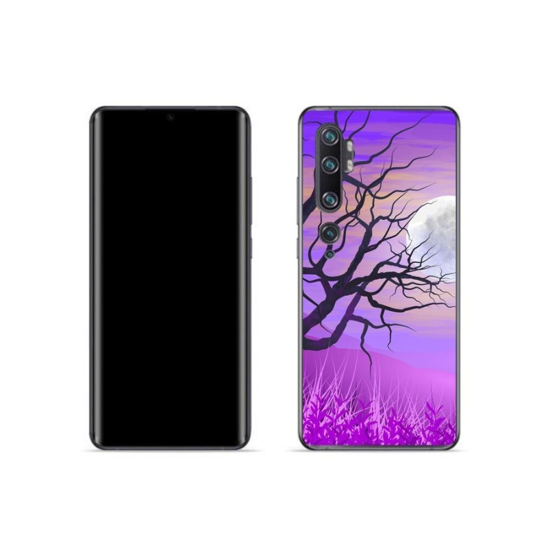 Gél tok mmCase a Xiaomi Mi Note 10 készülékhez - rajzfilmes kidőlt fa