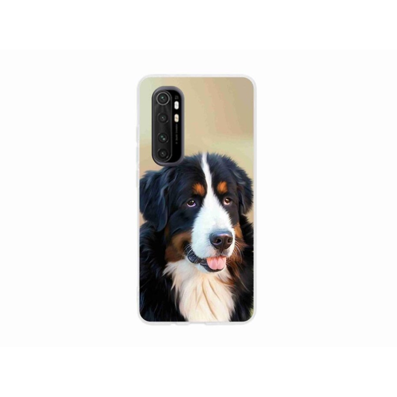 Gél tok mmCase a Xiaomi Mi Note 10 Lite készülékhez - Berni hegyi kutya