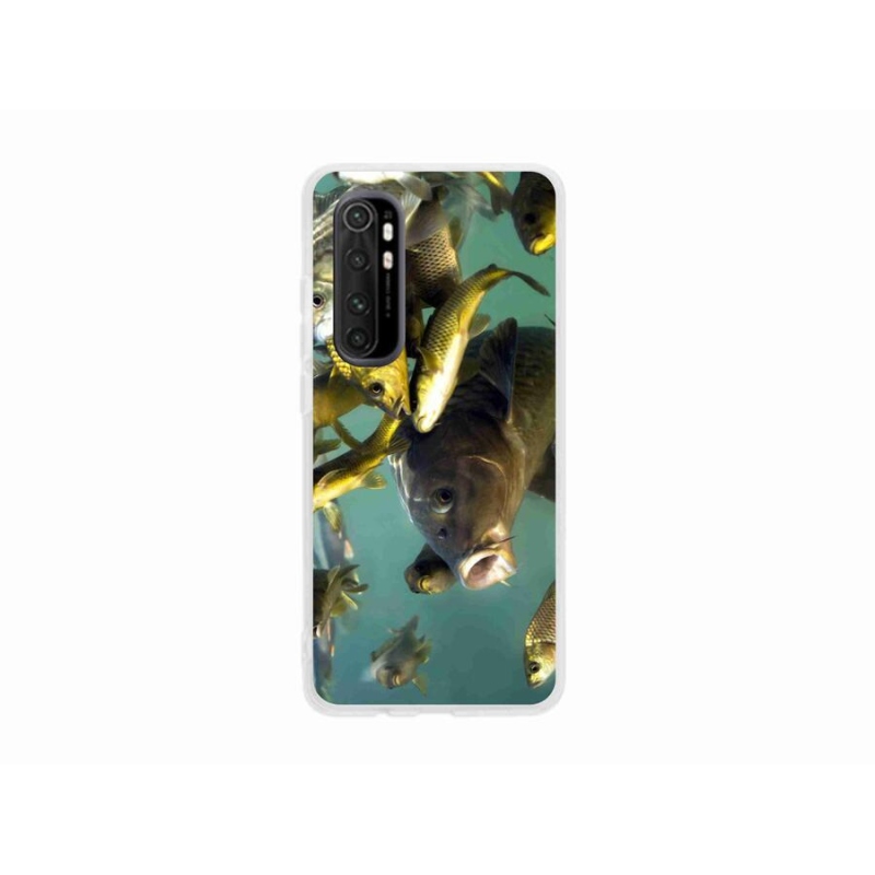 Gél tok mmCase a Xiaomi Mi Note 10 Lite készülékhez - halak hada