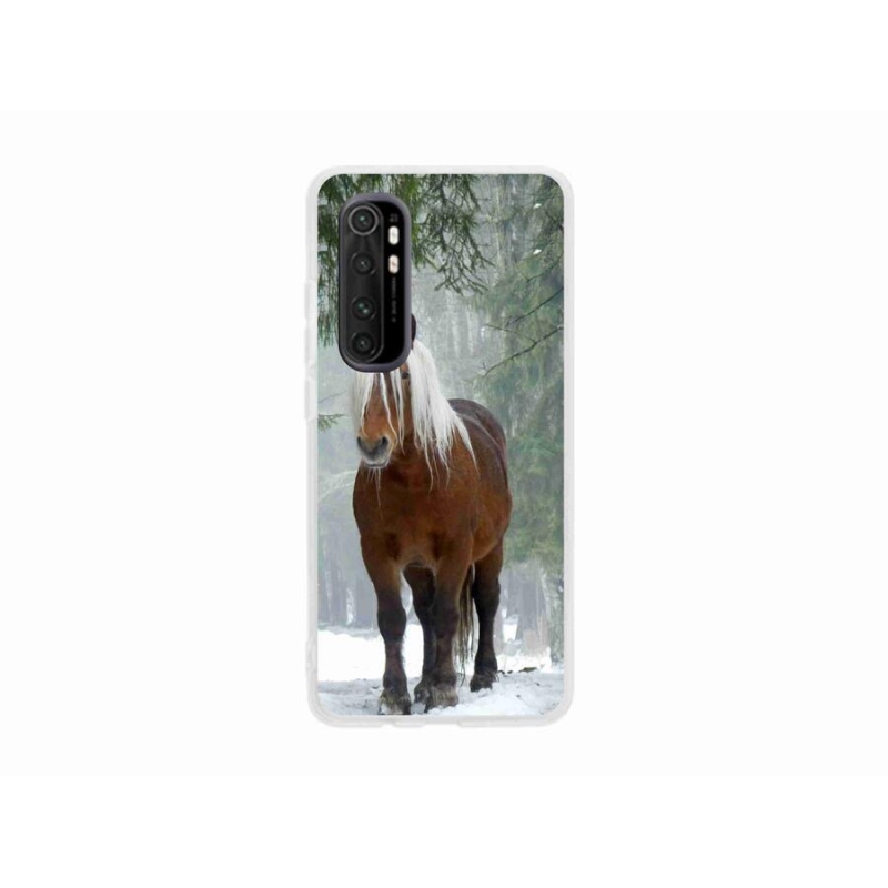 Gél tok mmCase a Xiaomi Mi Note 10 Lite készülékhez - ló az erdőben