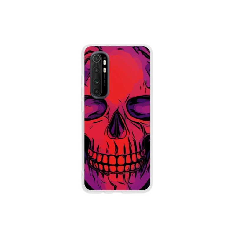 Gél tok mmCase a Xiaomi Mi Note 10 Lite készülékhez - koponya