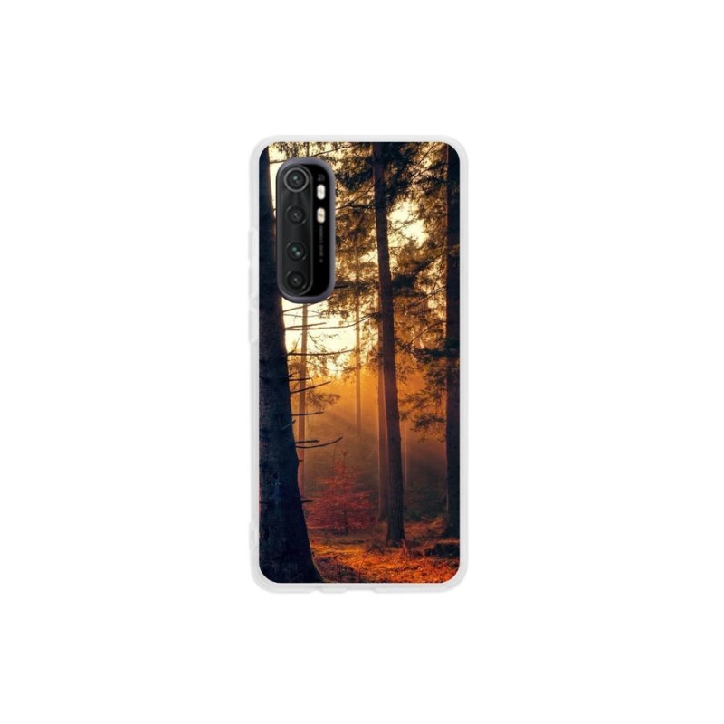 Gél tok mmCase a Xiaomi Mi Note 10 Lite készülékhez - erdő