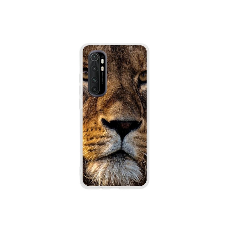 Gél tok mmCase a Xiaomi Mi Note 10 Lite készülékhez - oroszlán