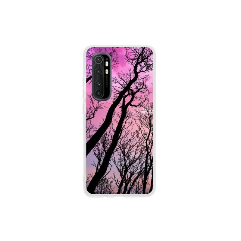 Gél tok mmCase a Xiaomi Mi Note 10 Lite készülékhez - kidőlt fák