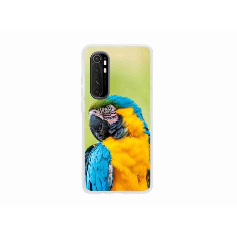 Gél tok mmCase a Xiaomi Mi Note 10 Lite készülékhez - papagáj ara 2