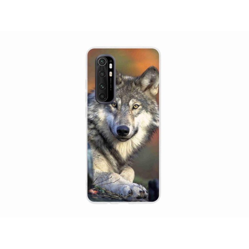 Gél tok mmCase a Xiaomi Mi Note 10 Lite készülékhez - farkas