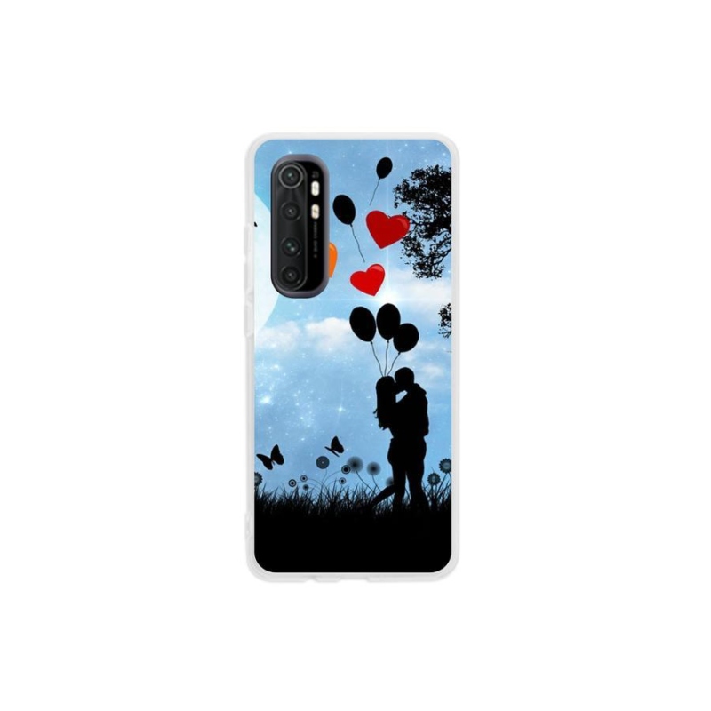 Gél tok mmCase a Xiaomi Mi Note 10 Lite készülékhez - szerelmes pár
