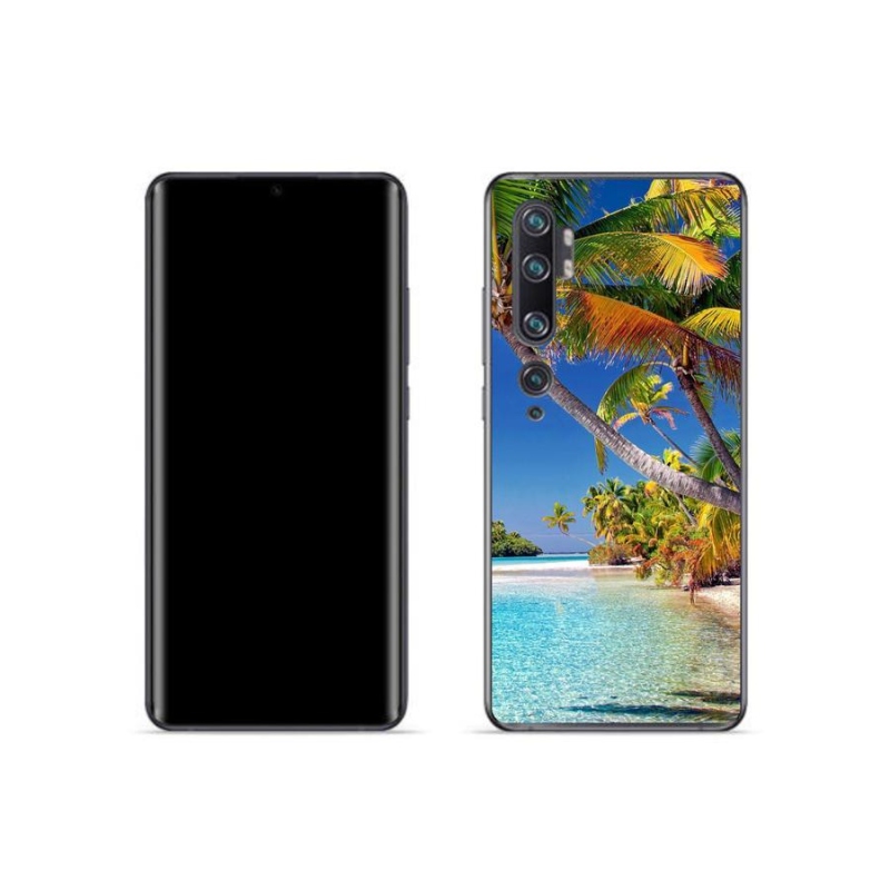 Gél tok mmCase a Xiaomi Mi Note 10 készülékhez - tengerparton