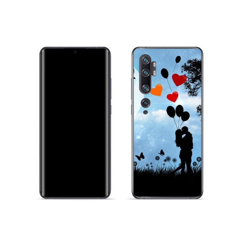 Gél tok mmCase a Xiaomi Mi Note 10 készülékhez - szerelmespár