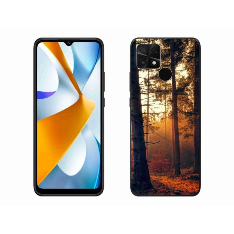 Gél tok mmCase a Xiaomi Poco C40 készülékhez - erdő
