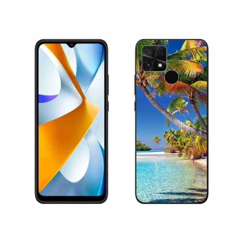 Gél tok mmCase a Xiaomi Poco C40 készülékhez - tengerparton