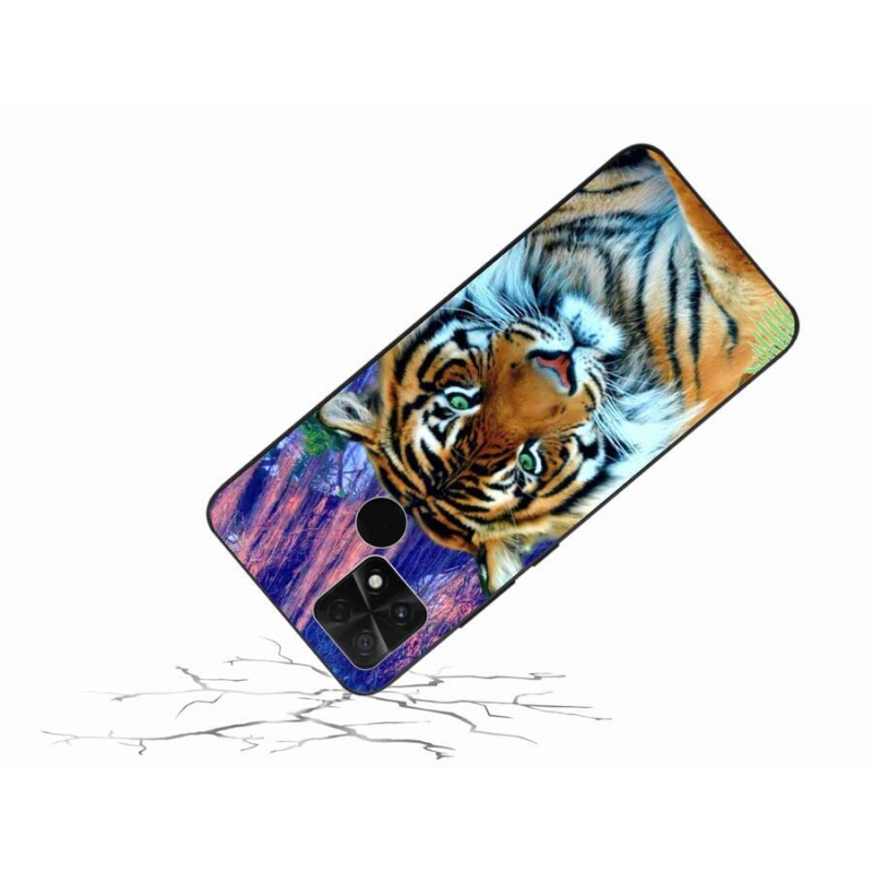 Gél tok mmCase a Xiaomi Poco C40 készülékhez - tigris