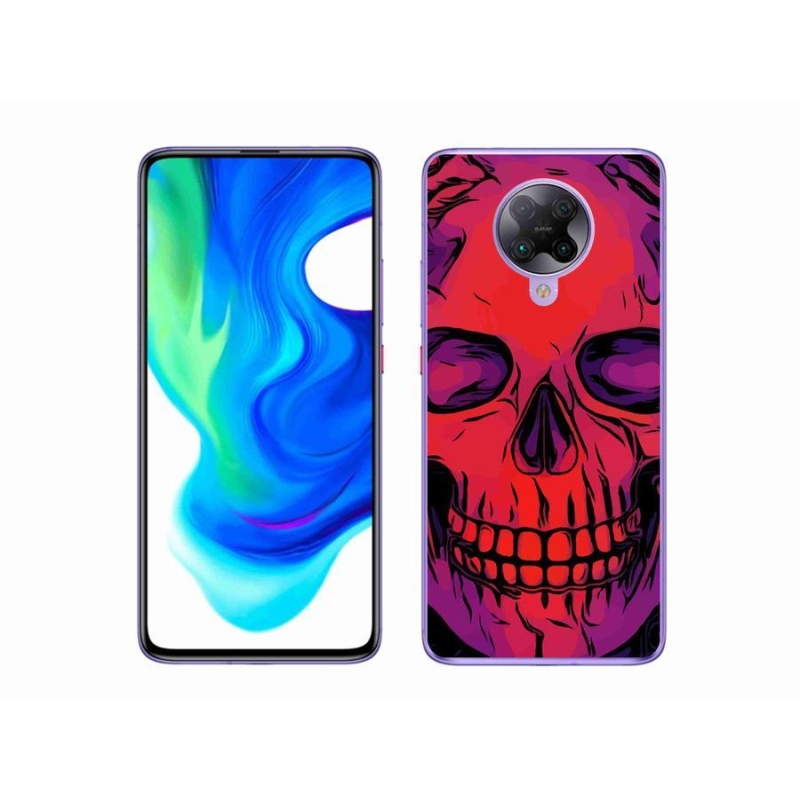 Gél tok mmCase a Xiaomi Poco F2 Pro számára - koponya