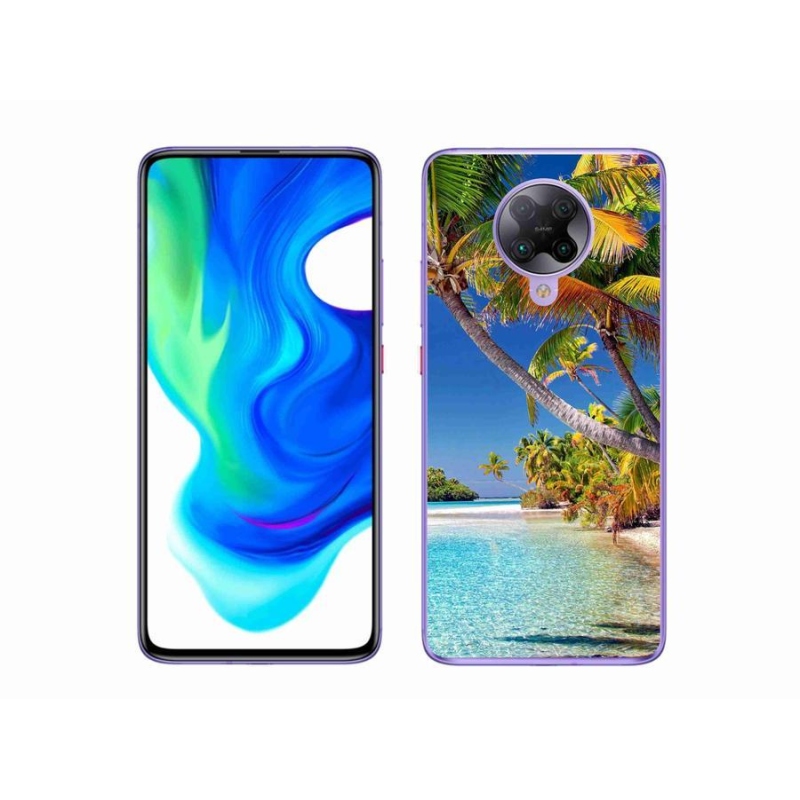 Gél tok mmCase a Xiaomi Poco F2 Pro készülékhez - tengerparton