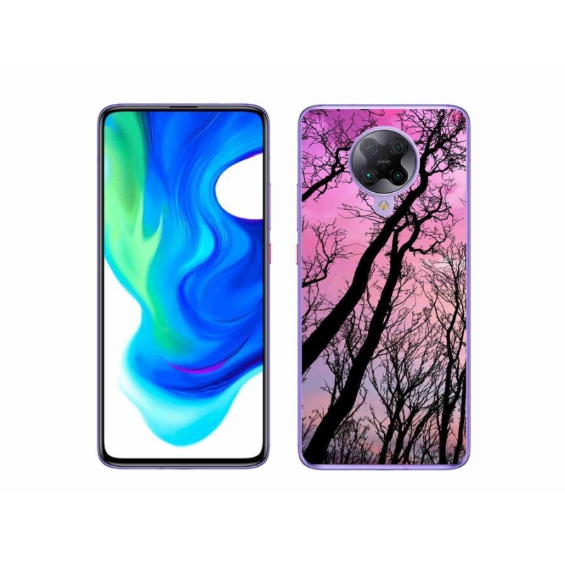 Gél tok mmCase a Xiaomi Poco F2 Pro számára - kidőlt fák