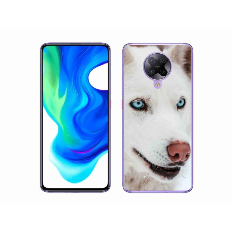 Gél tok mmCase a Xiaomi Poco F2 Pro készülékhez - kutyaszemmel nézve