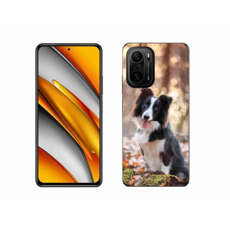Gél tok mmCase a Xiaomi Poco F3-hoz - border colie 1