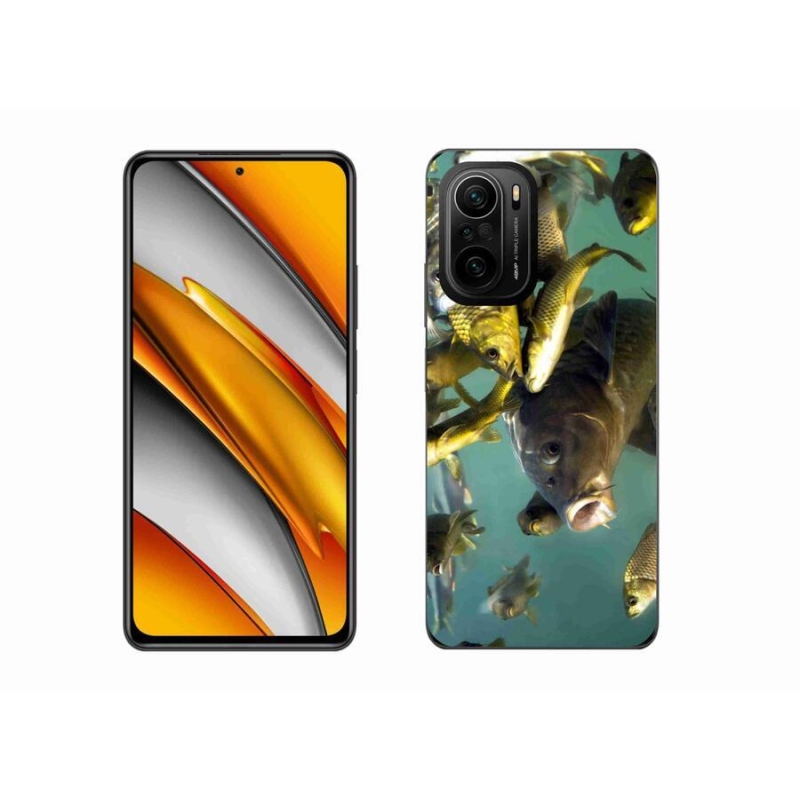 Gél tok mmCase a Xiaomi Poco F3 készülékhez - halak hada