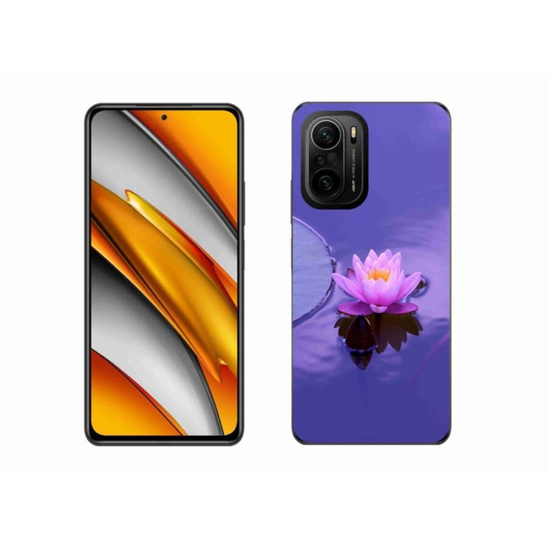Gél tok mmCase a Xiaomi Poco F3-hoz - virág a vízen