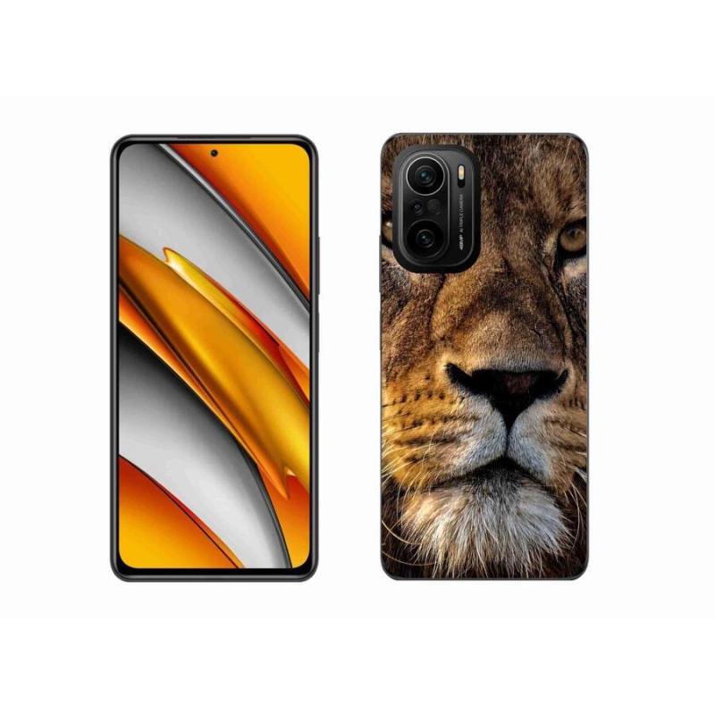 Gél tok mmCase a Xiaomi Poco F3-hoz - oroszlán