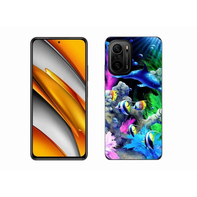Gél tok mmCase a Xiaomi Poco F3 készülékhez - tengeri világ