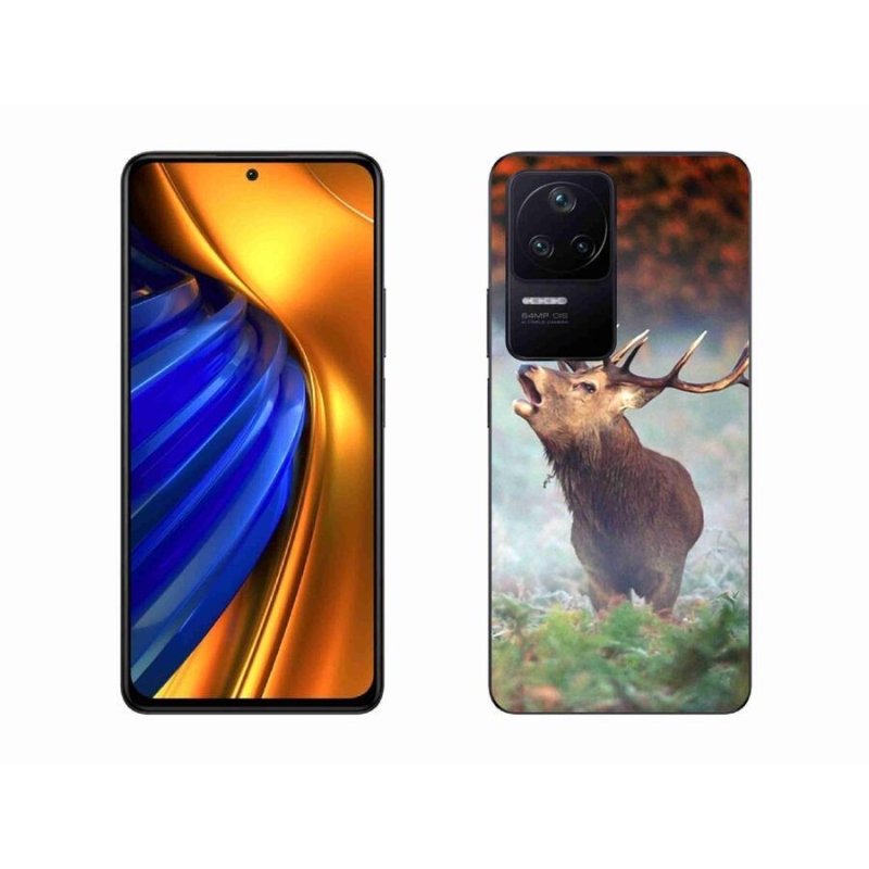 Gél tok mmCase a Xiaomi Poco F4-hez - szarvas 2