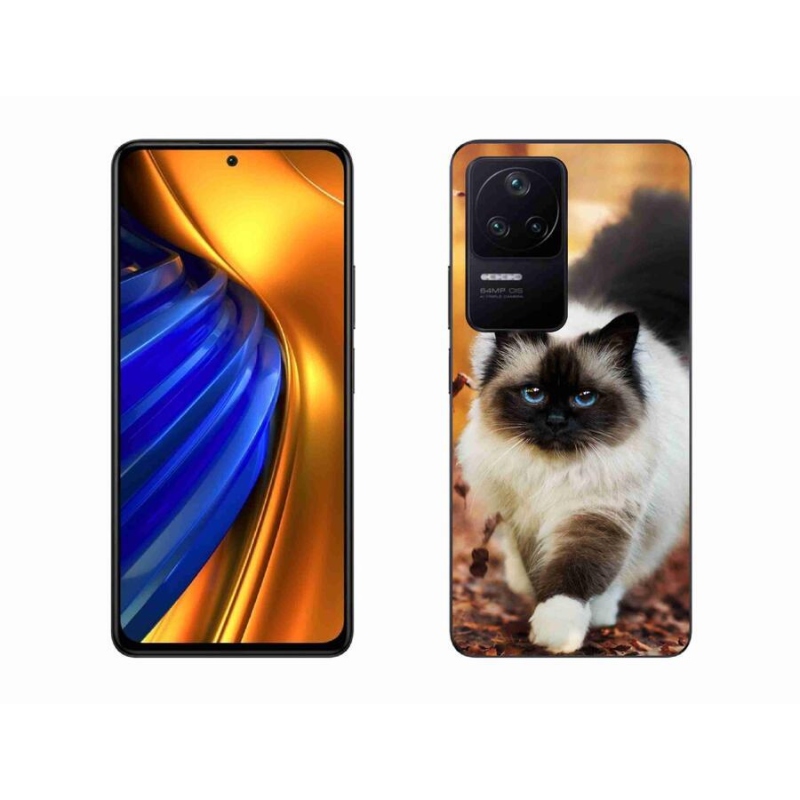 Gél tok mmCase a Xiaomi Poco F4-hez - macska