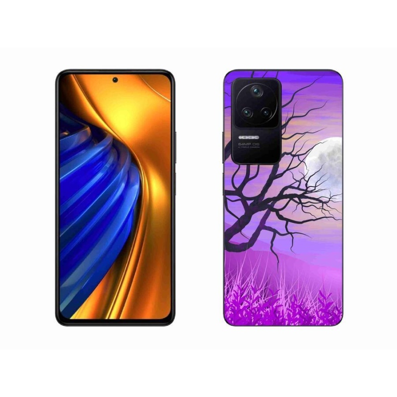 Gél tok mmCase a Xiaomi Poco F4-hez - rajzfilmes kidőlt fa