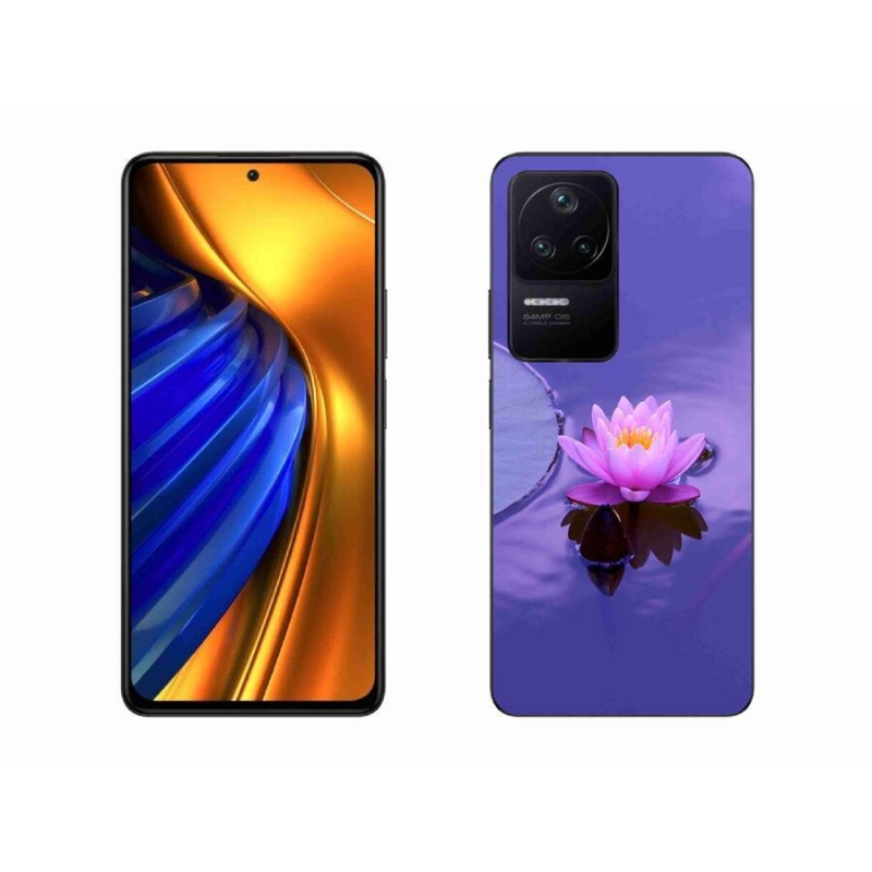 Gél tok mmCase a Xiaomi Poco F4-hez - virág a vízen