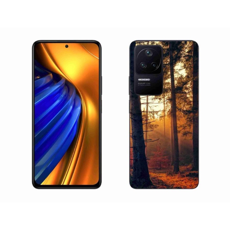 Gél tok mmCase a Xiaomi Poco F4-hez - erdő