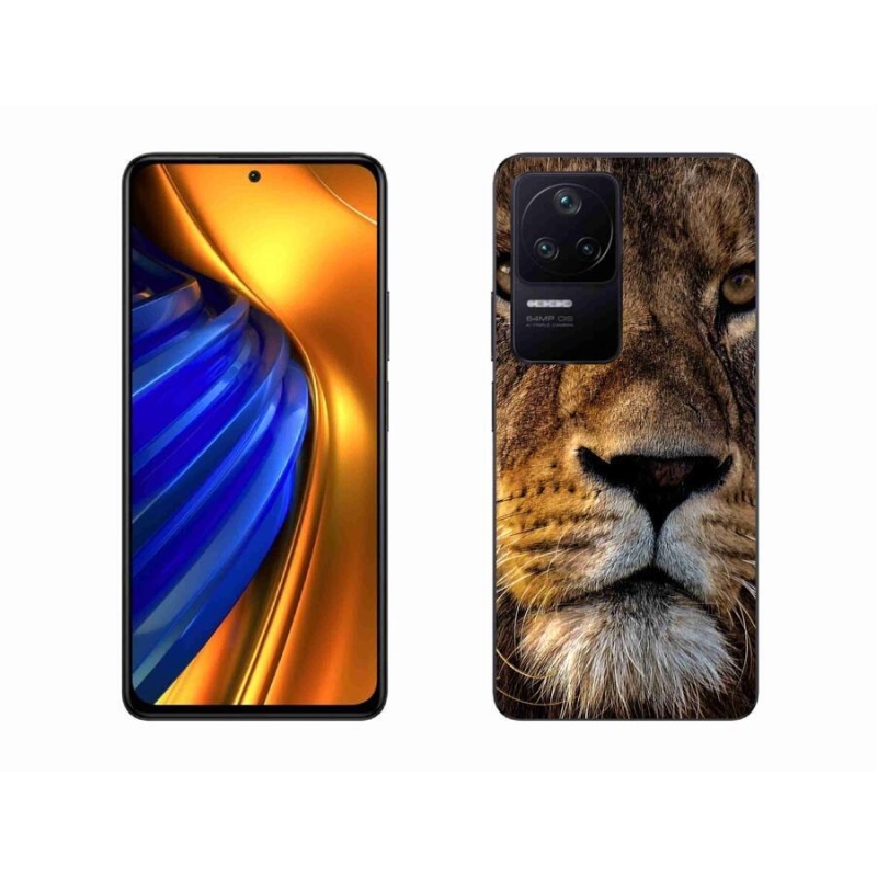 Gél tok mmCase a Xiaomi Poco F4-hez - oroszlán