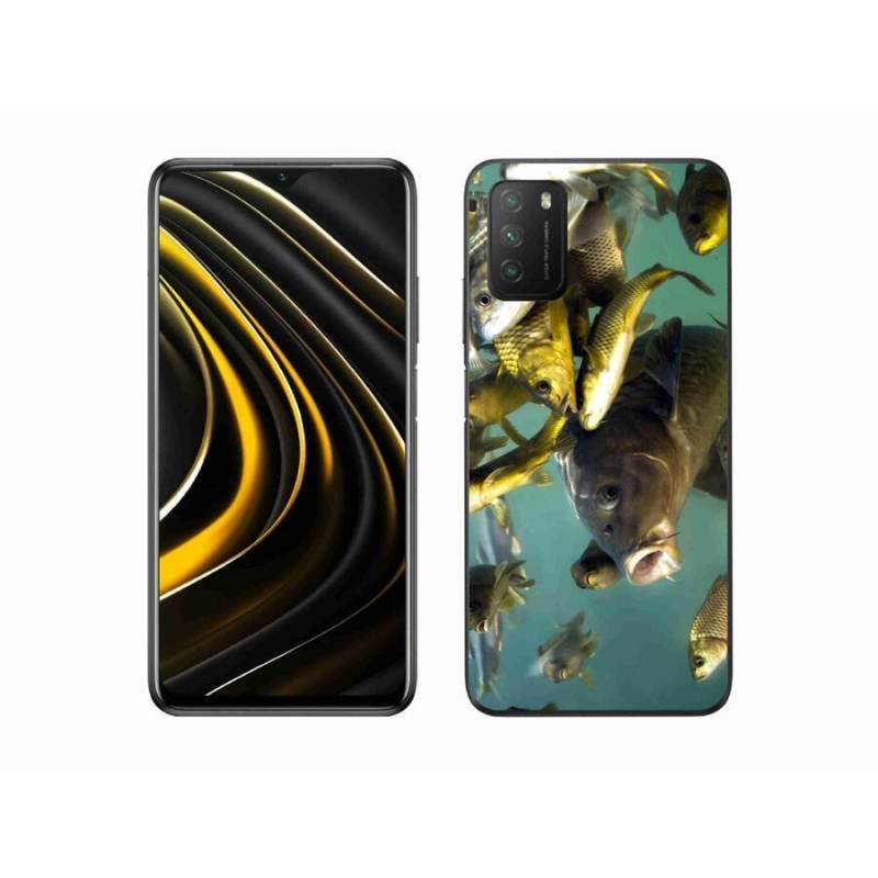 Gél tok mmCase a Xiaomi Poco M3 készülékhez - halak hada