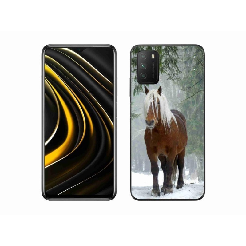 Gél tok mmCase a Xiaomi Poco M3-hoz - ló az erdőben