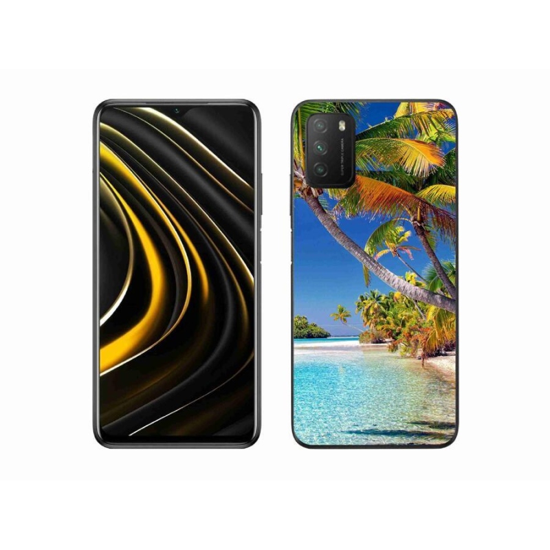 Gél tok mmCase a Xiaomi Poco M3 készülékhez - tengerparton