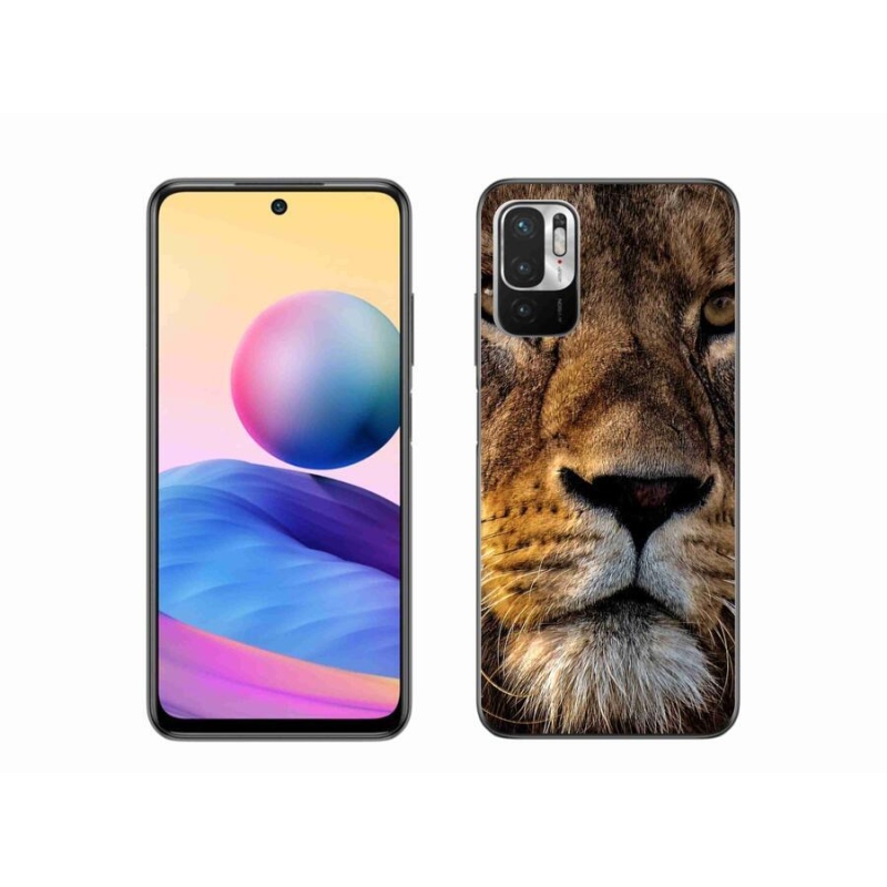 Gél tok mmCase a Xiaomi Poco M3 Pro/5G számára - oroszlán