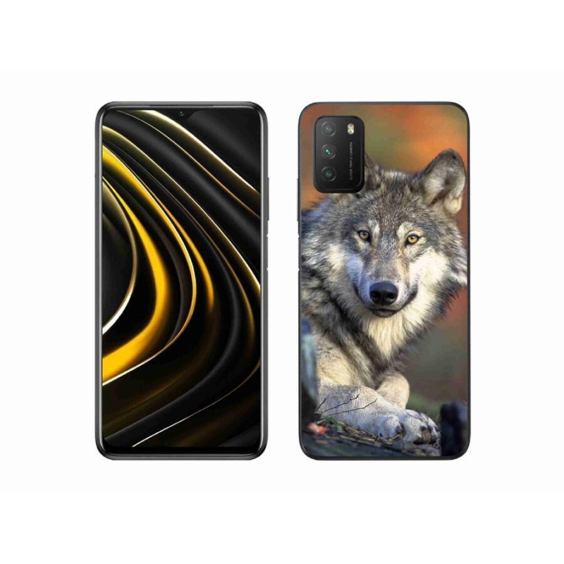Gél tok mmCase a Xiaomi Poco M3-hoz - farkas