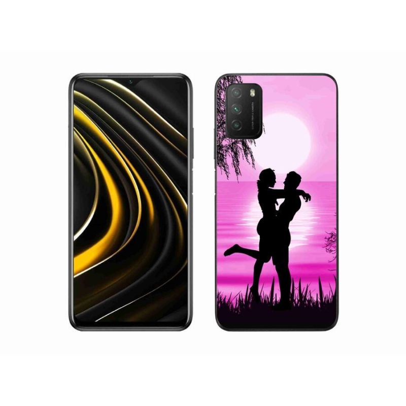 Gél tok mmCase a Xiaomi Poco M3-hoz - naplemente