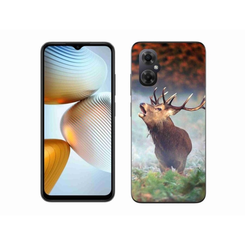 Gél tok mmCase a Xiaomi Poco M4 5G számára - szarvas 2