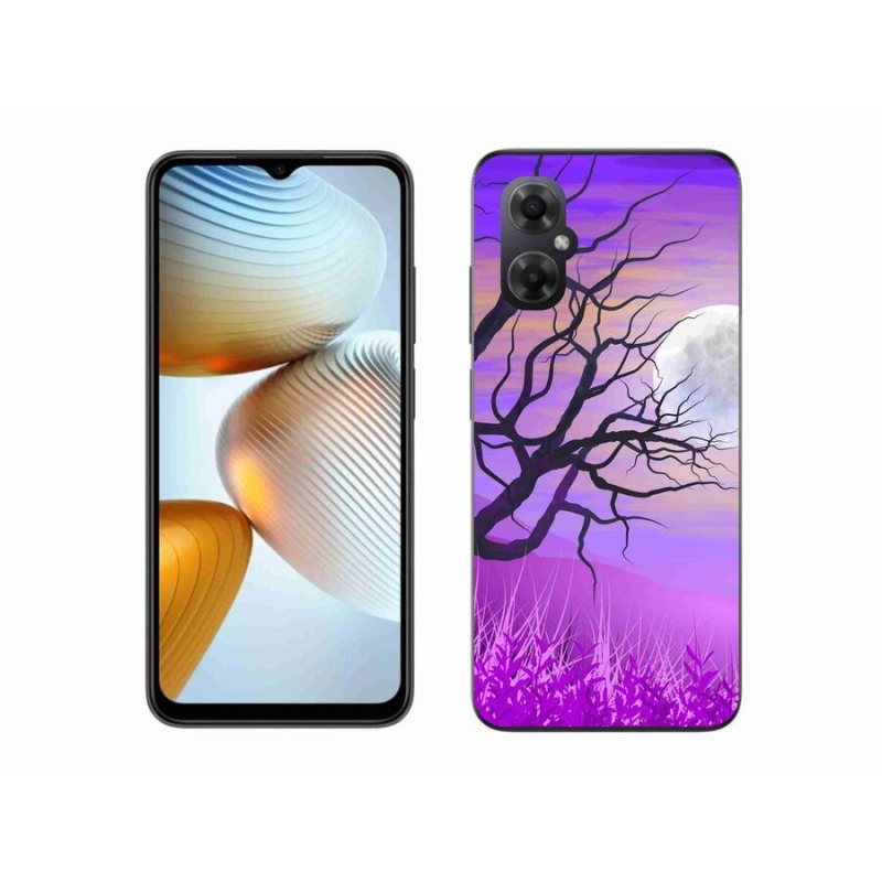 Gél tok mmCase a Xiaomi Poco M4 5G-hez - rajzfilmes kidőlt fa