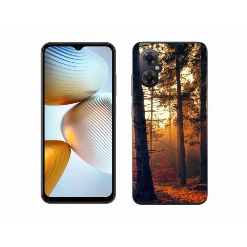 Gél tok mmCase a Xiaomi Poco M4 5G-hez - erdő