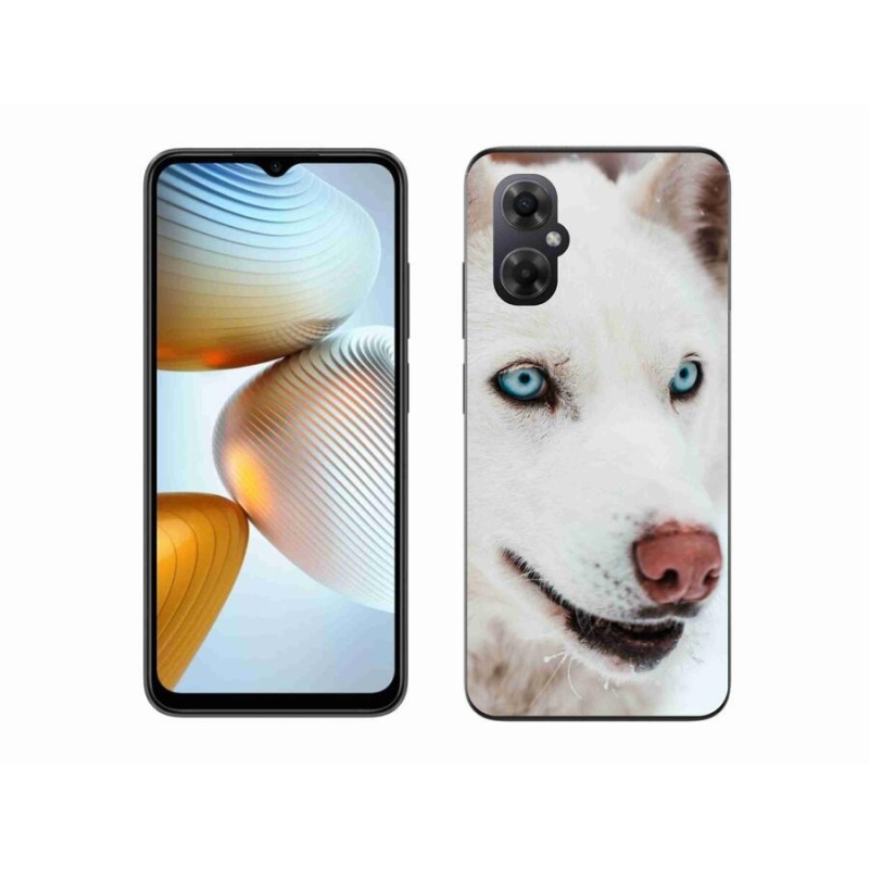 Gél tok mmCase a Xiaomi Poco M4 5G számára - kutyaszemmel nézve