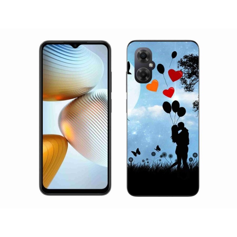 Gél tok mmCase a Xiaomi Poco M4 5G számára - szerelmes pár
