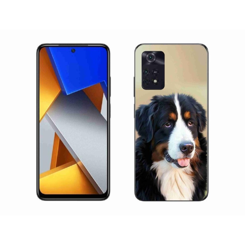 Gél tok mmCase a Xiaomi Poco M4 Pro 4G-hez - Berni hegyi kutya