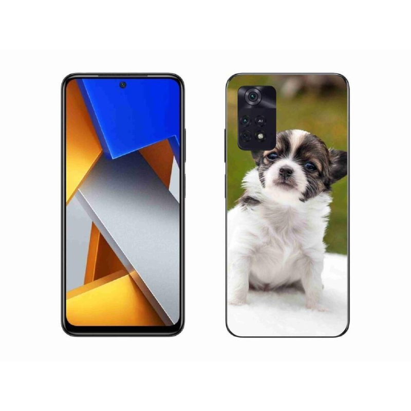 Gél tok mmCase a Xiaomi Poco M4 Pro 4G-hez - chihuahua 4