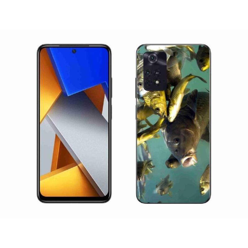 Gél tok mmCase a Xiaomi Poco M4 Pro 4G-hez - halak iskolája