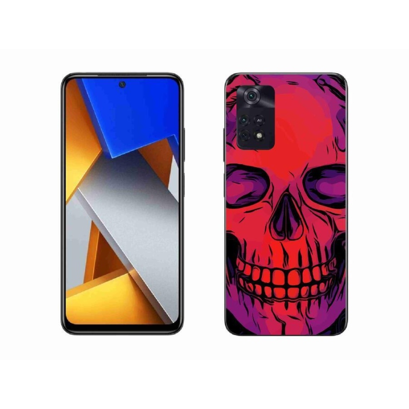 Gél tok mmCase a Xiaomi Poco M4 Pro 4G-hez - koponya