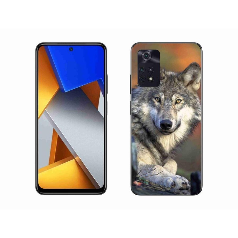Gél tok mmCase a Xiaomi Poco M4 Pro 4G készülékhez - farkas