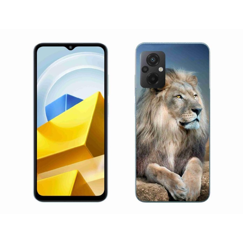 Gél tok mmCase a Xiaomi Poco M5 4G-hez - Lion 1
